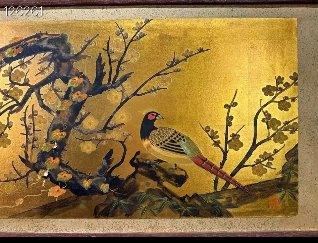 옛날 그림 나무새