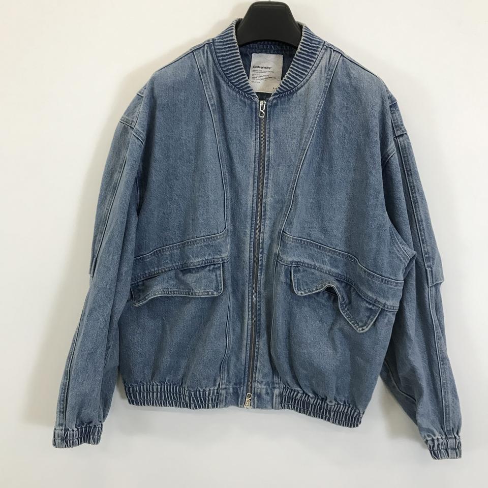 코드그라피 데님 MA1 블루종 [L]