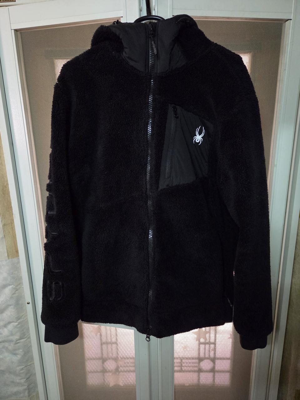 스파이더 집업 보아털 후리스 L 100사이즈