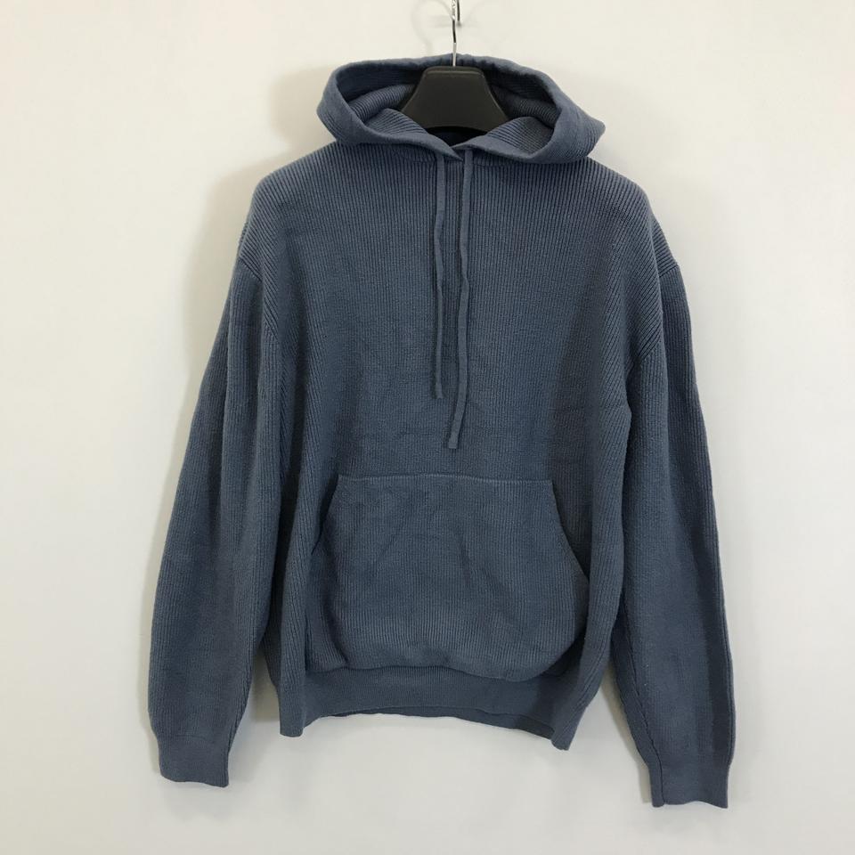수아레 SUARE 워셔블 후드니트 블루 [M]