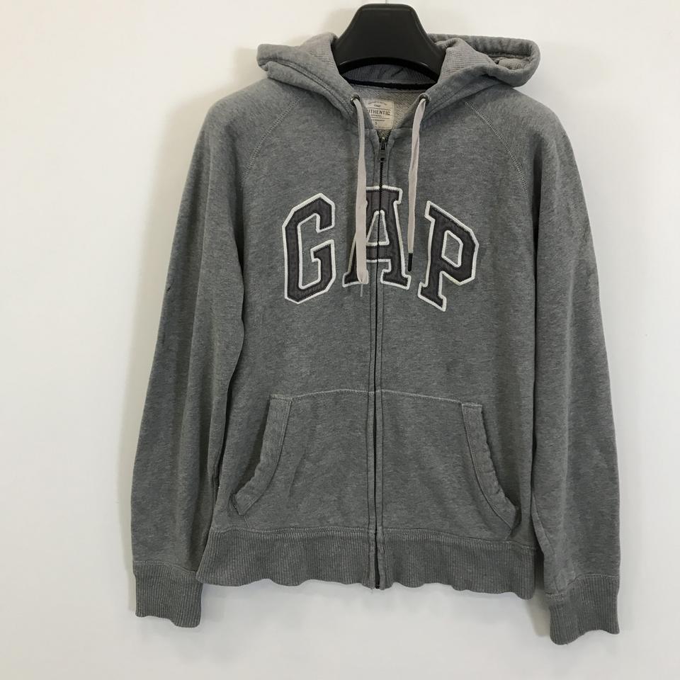 GAP 갭 그레이 후드집업 [S]