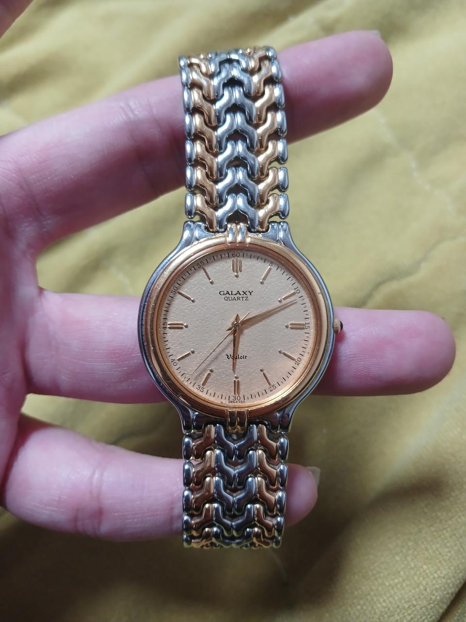 갤럭시 쿼츠 콤비 시계