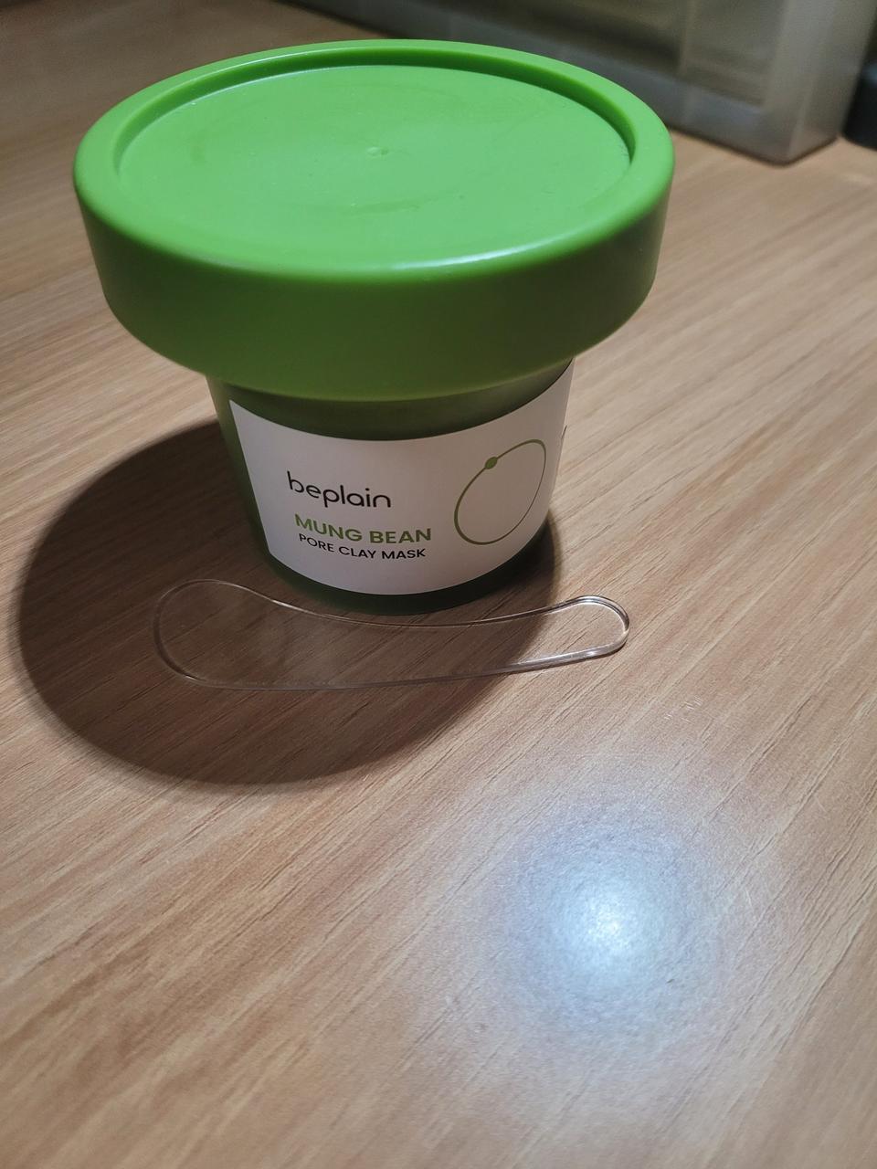 비플레인 녹두 모공 클레이 마스크