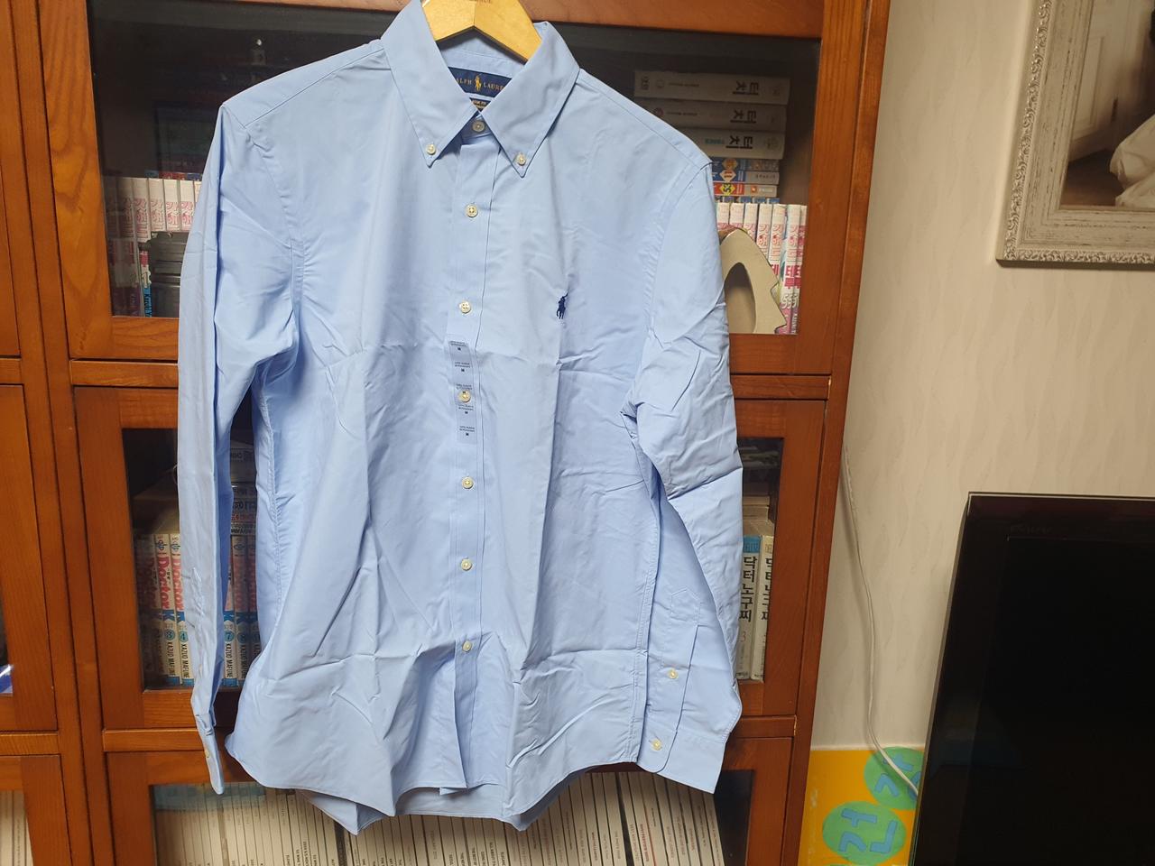 폴로 랄프로렌 하늘색 셔츠