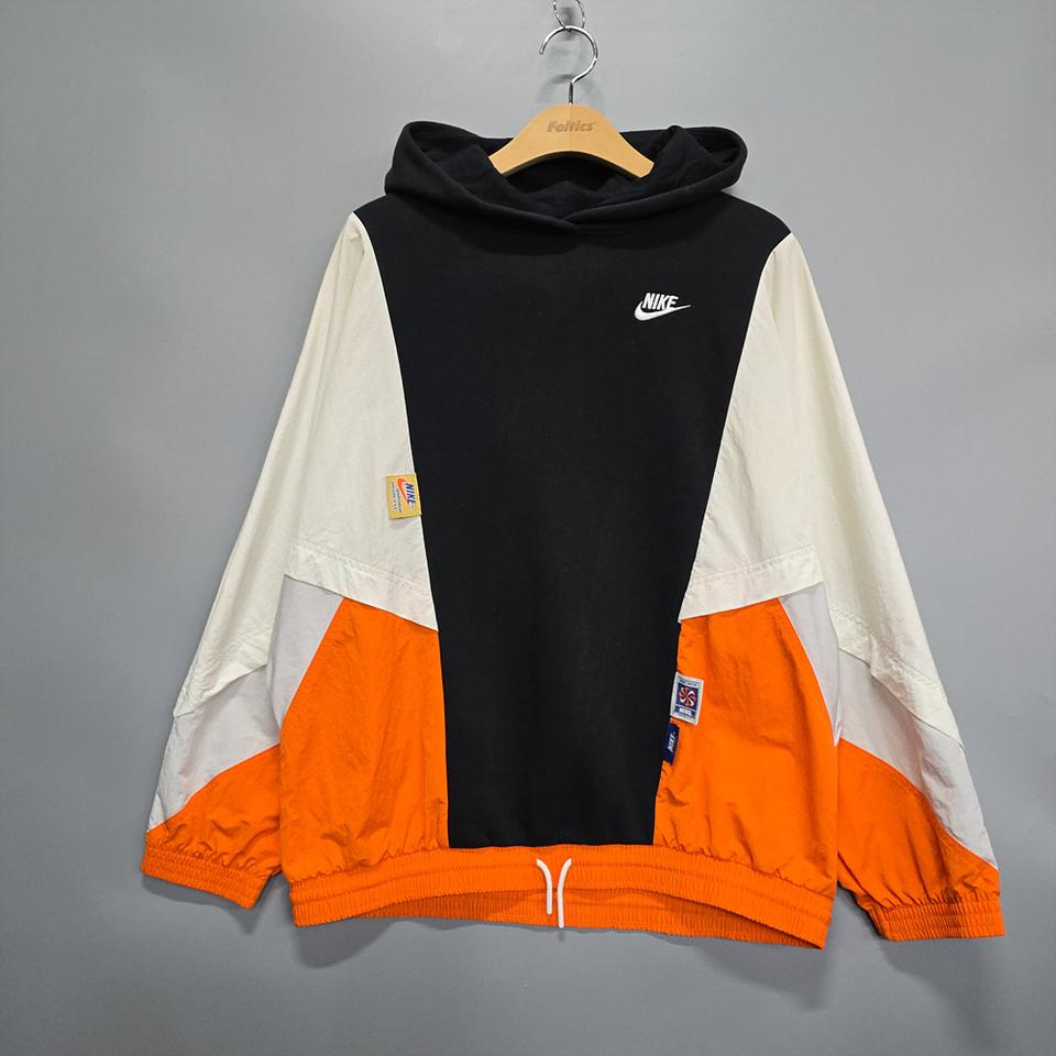 나이키 여성 풀오버 우븐 아노락 후드티 M