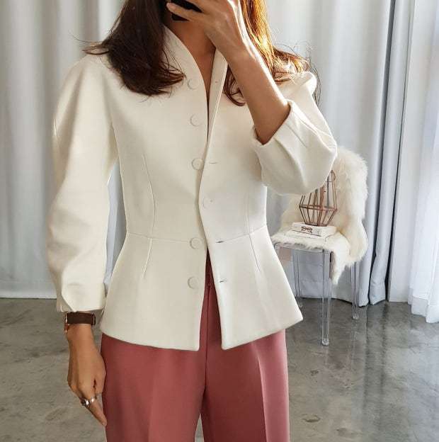 디오르 벌룬 자켓