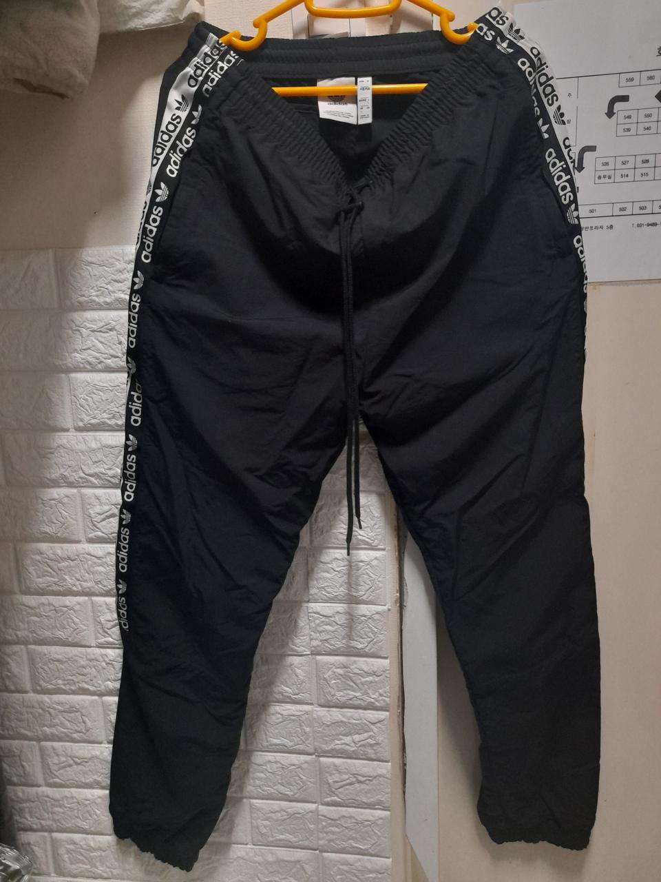 아디다스 테이프 우븐바지-L