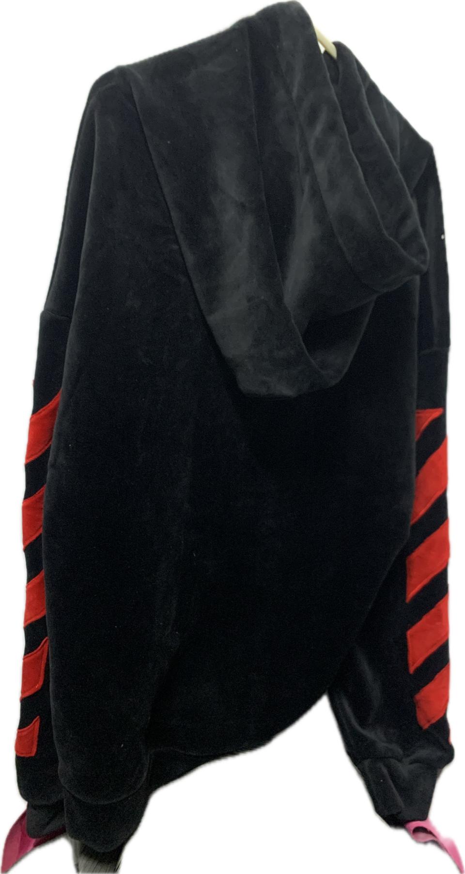 필맆플레인 벨벳 후드집업