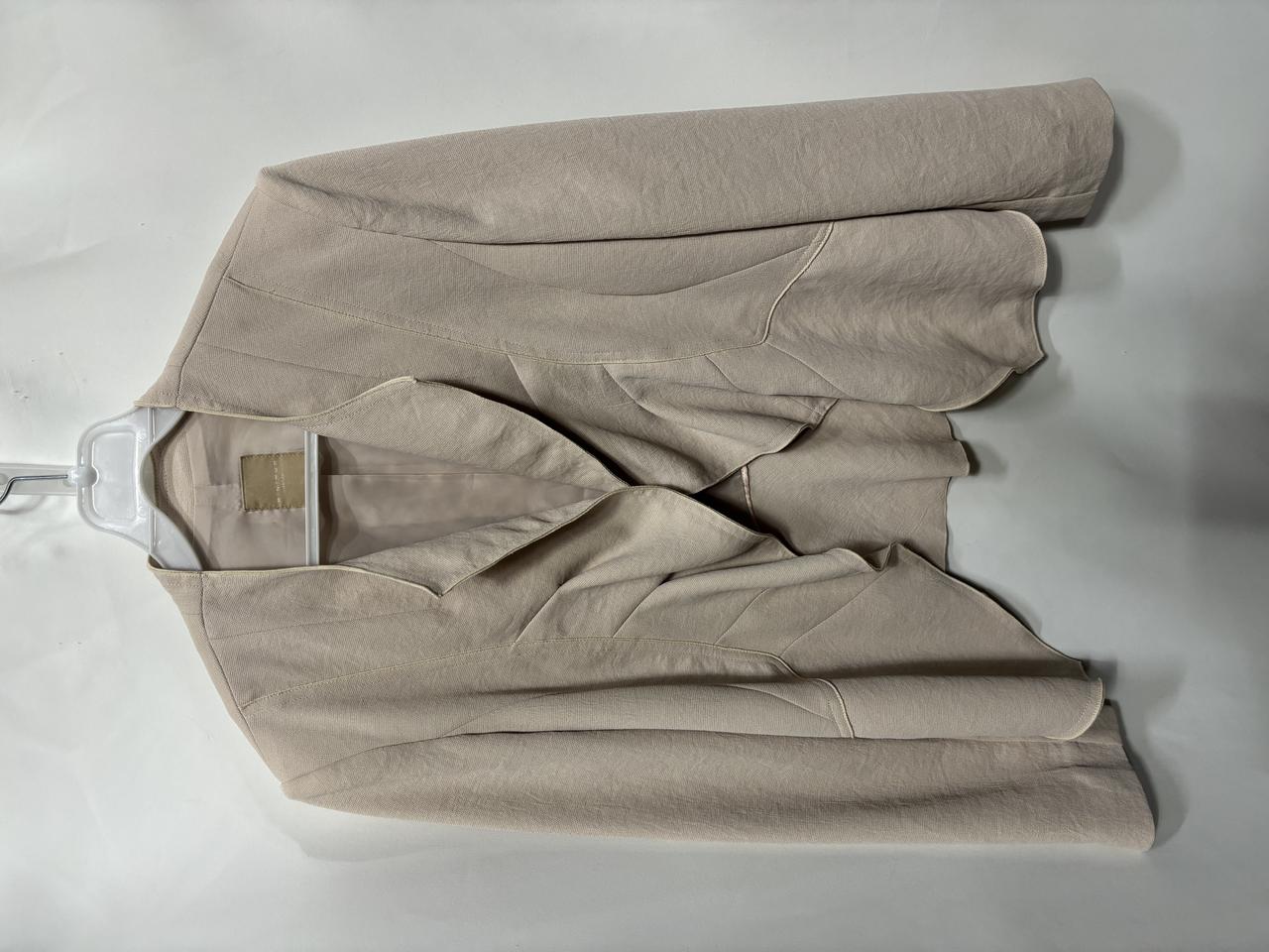 미니멈(MINIMUM)드레이프 노카라 자켓 블레이저