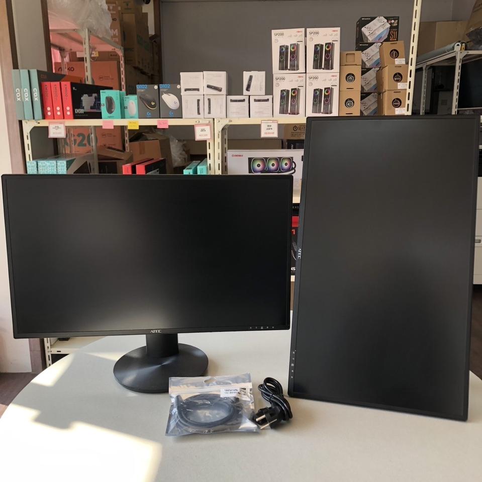 에이텍 27인치 평면모니터 60Hz 게임용 게이밍 사무용 피벗가능!