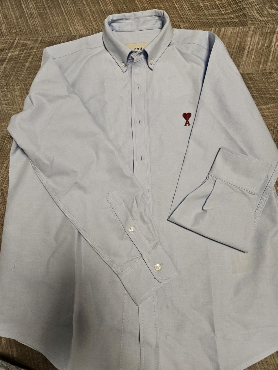아미 정품 옥스퍼드 셔츠/새상품