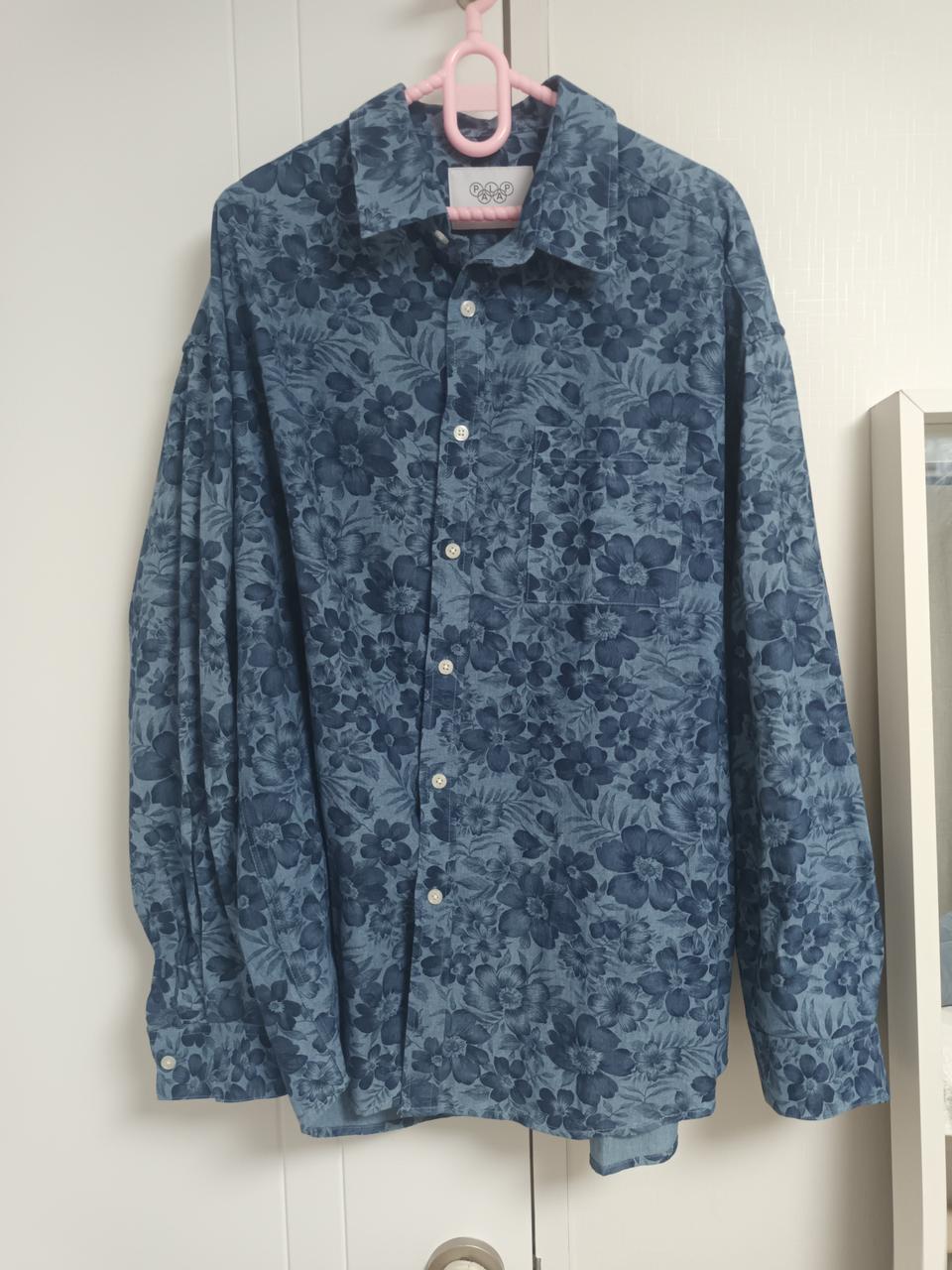 플라워 셔츠 남성용