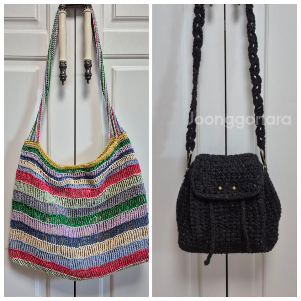 손뜨개 가방 일괄