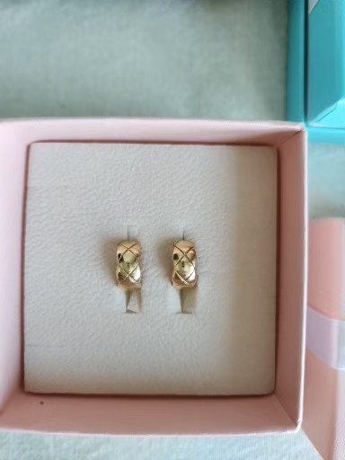 18k옐로골드귀걸이