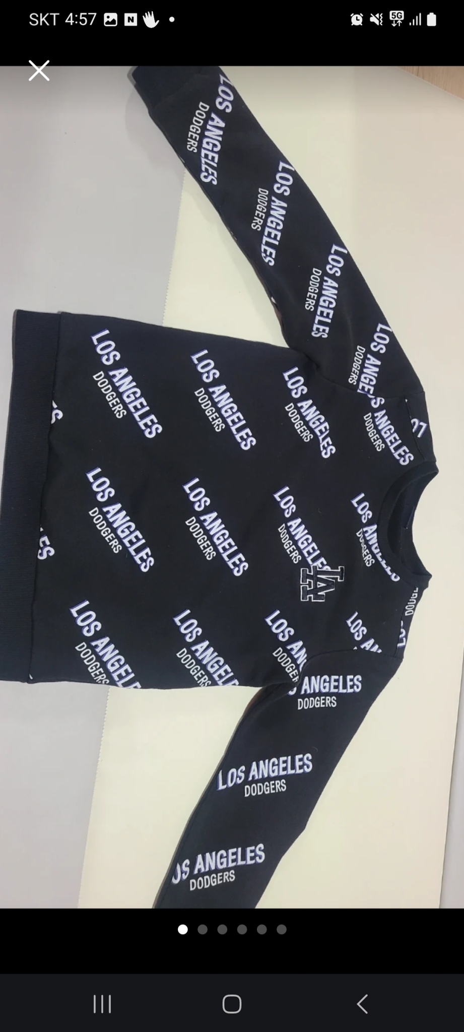 엠엘비 키즈 맨투맨