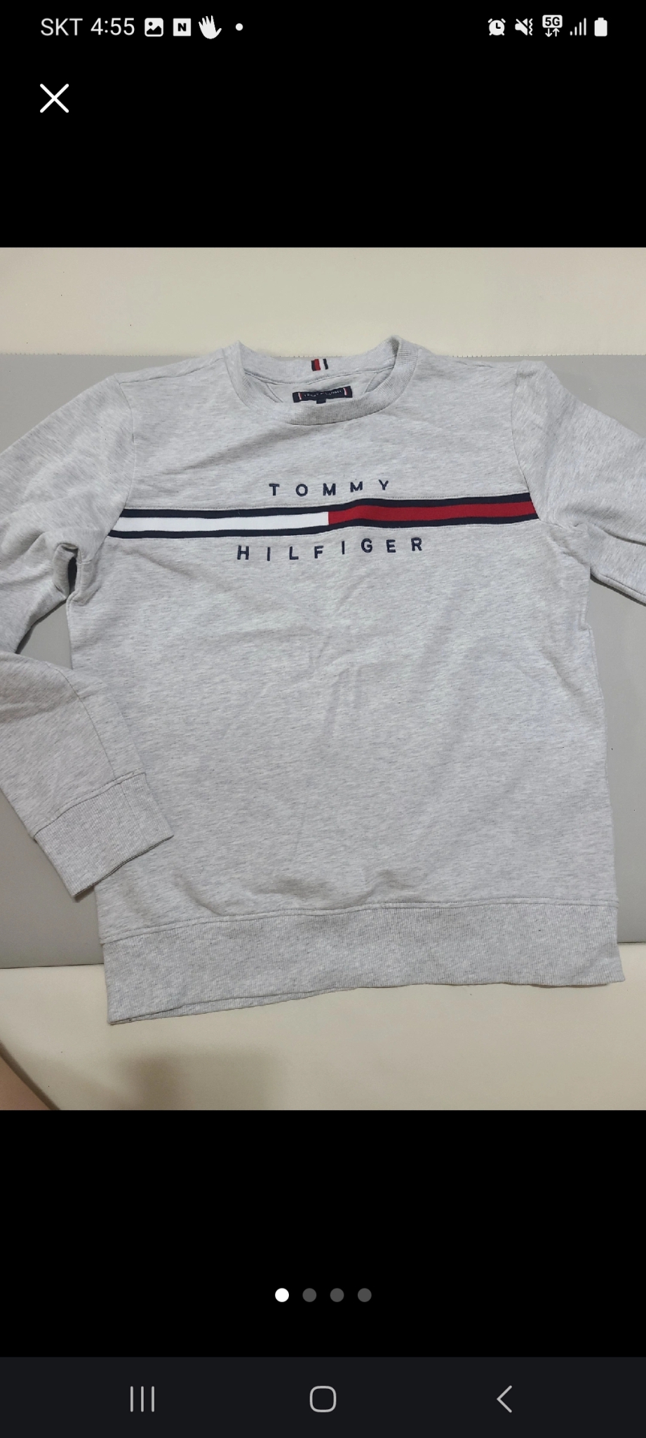 타미힐피거 키즈 맨투맨