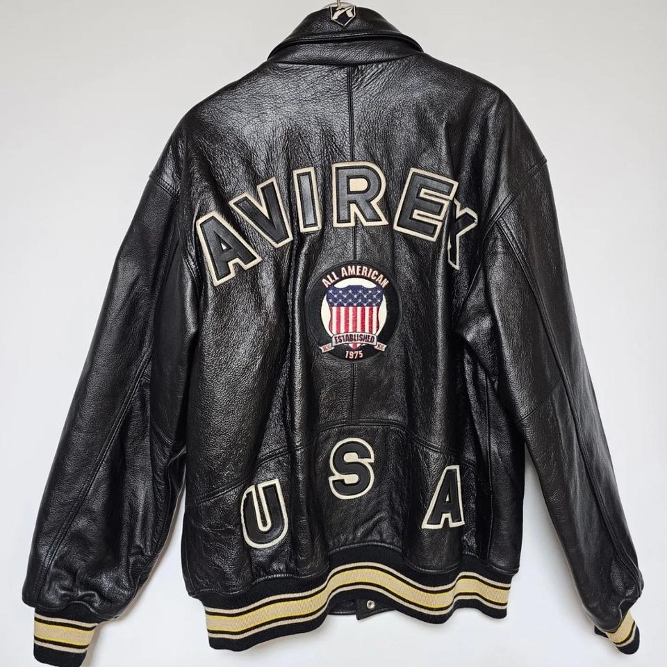 아비렉스USA가죽자켓