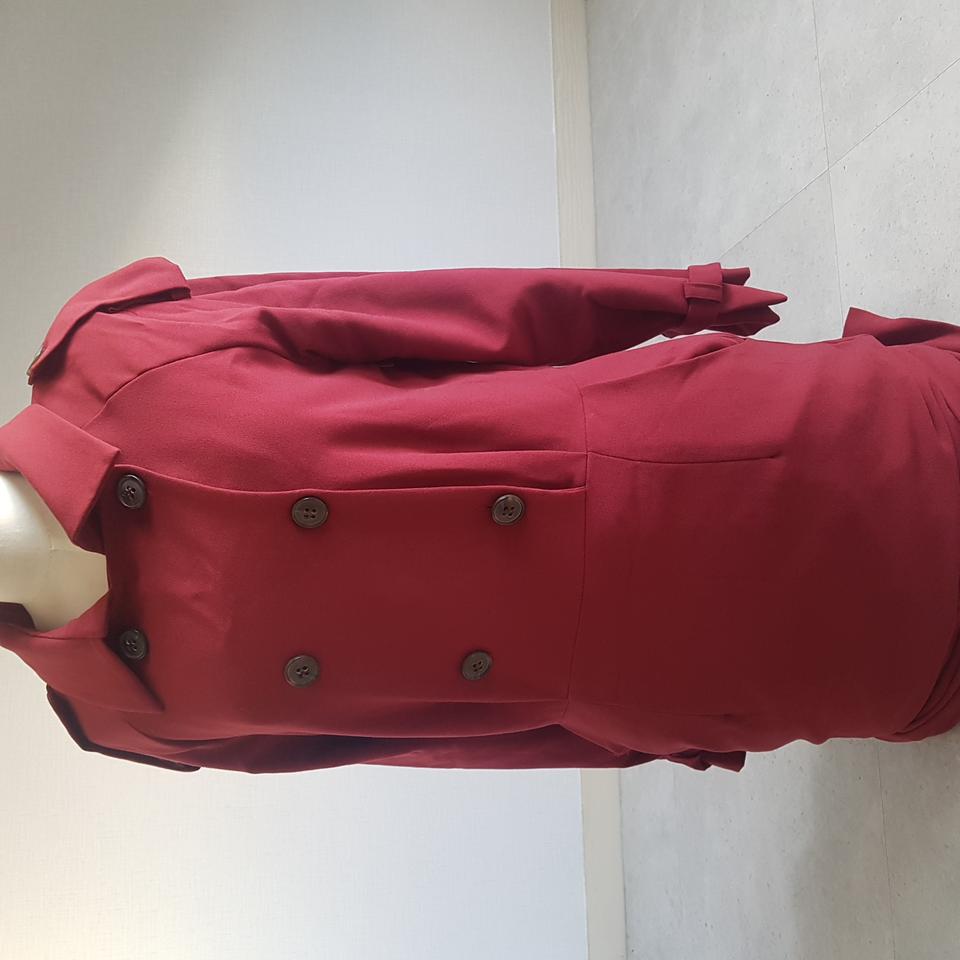 여성 긴팔 정장 원피스 임블리 트렌치 코트 스타일 신축 고급 원단