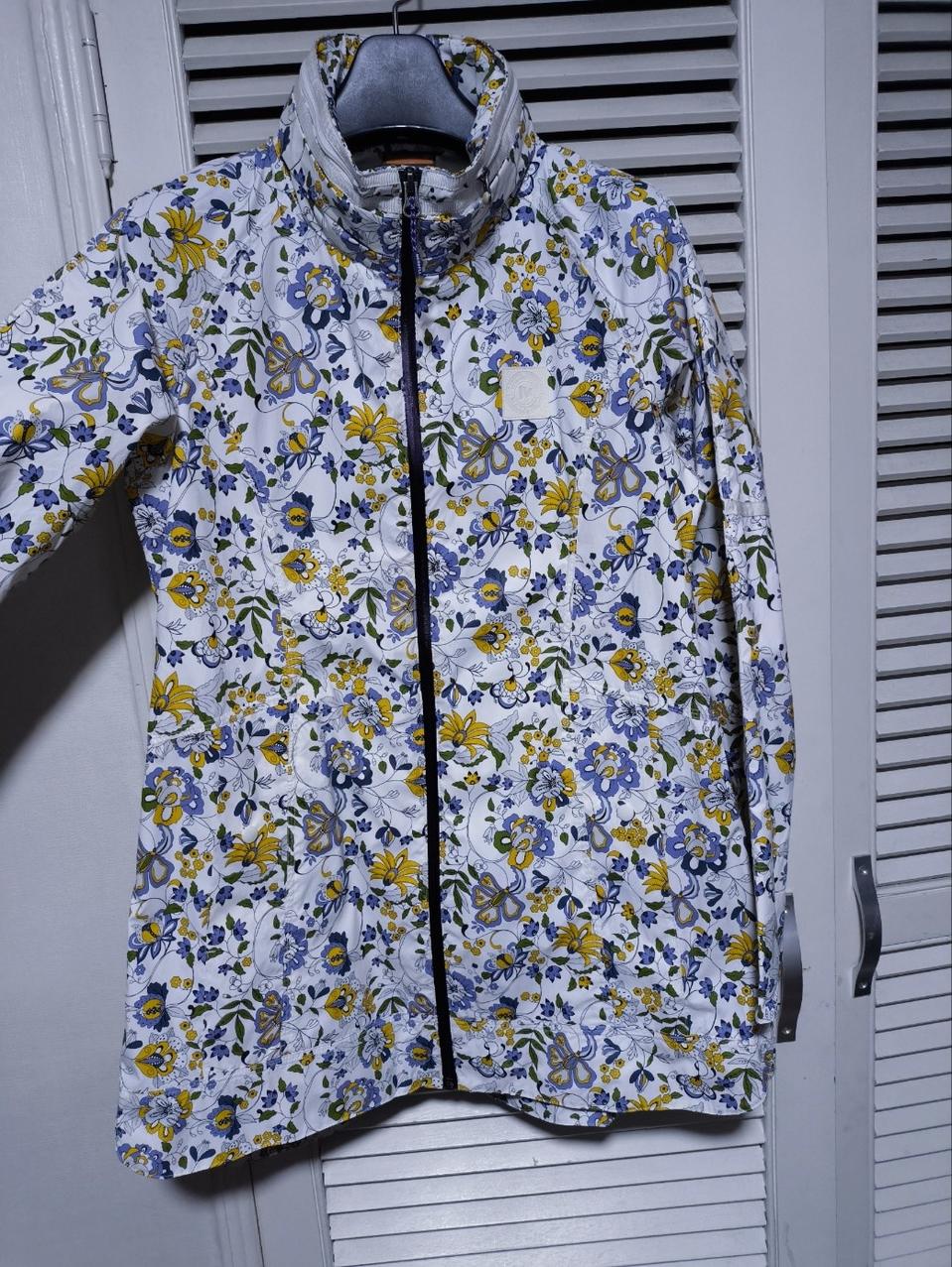 95 머렐 플라워 레인코트 후드내장 등산복 