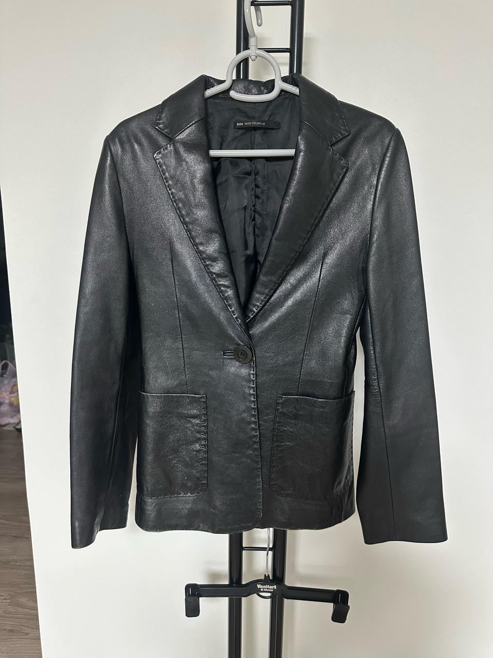 llda 우영미 리얼 양가죽자켓-55사이즈