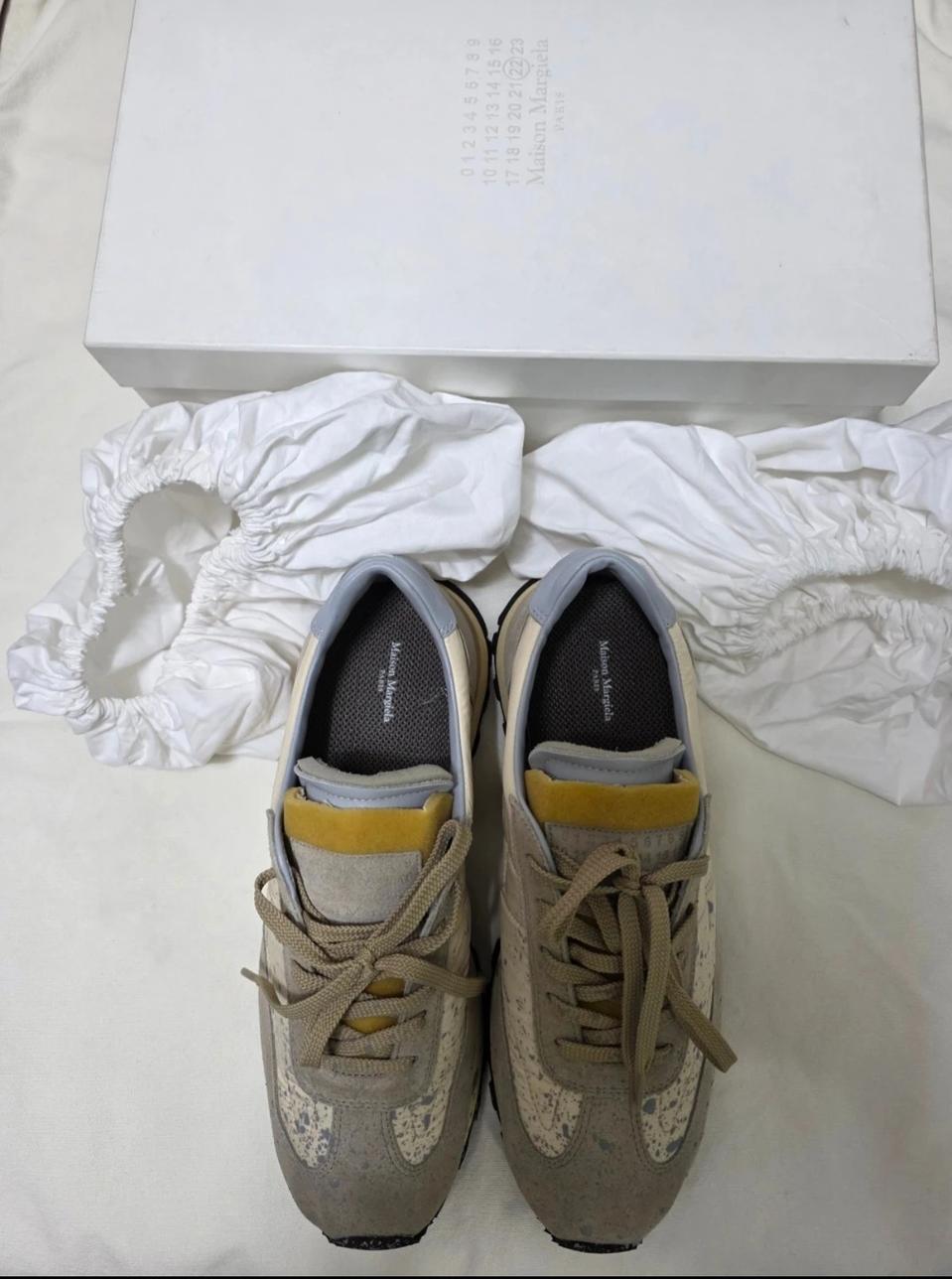 메종마르지엘라 페인팅 스니커즈 정품