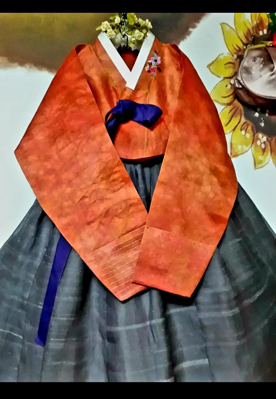 천연염색 저고리새제품 고급본견 개량한복 여성한복55~66