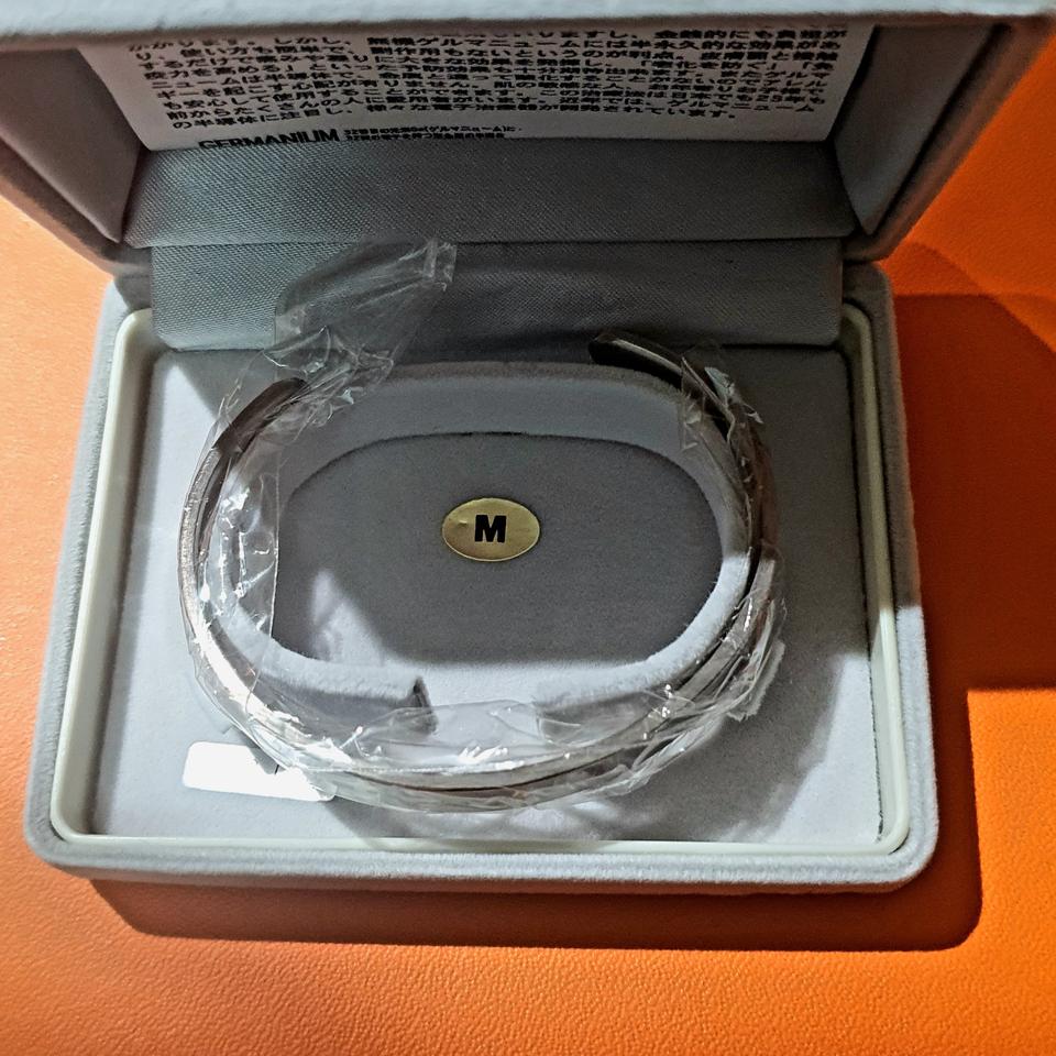 Japan 99.99% 게르마늄 팔찌 M 사이즈 새상품