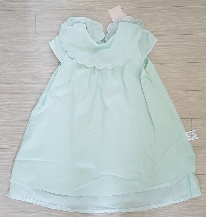 아기 유아 아동 120 일루프 피스타치오 여름 원피스 (새제품) 선물용