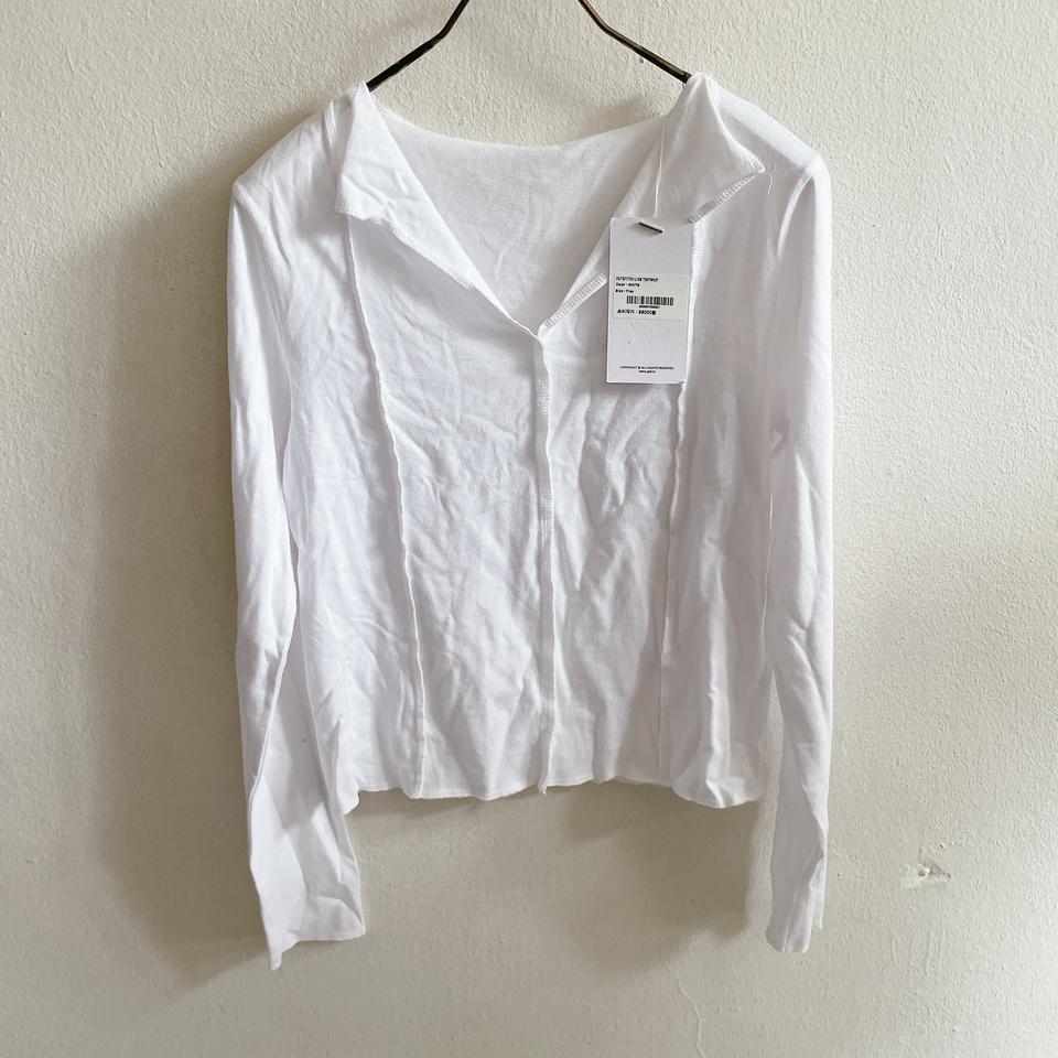 프리) 미착용 23SS GBH 아웃스티치 라인 탑