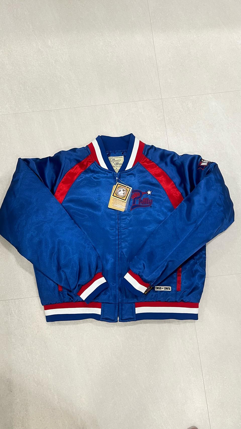 미첼앤네스 필라델피아 블루스타디움 점퍼