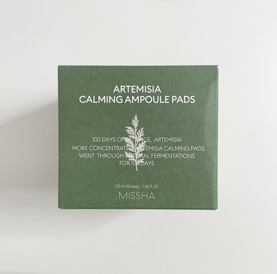 [새상품] 미샤 개똥쑥 진정 앰플 패드