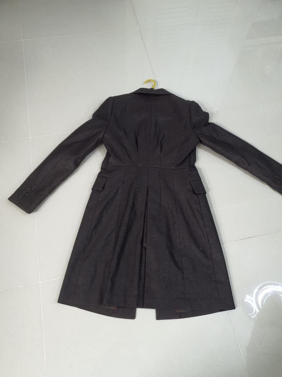 잇미샤 실크혼방 롱자켓 여성