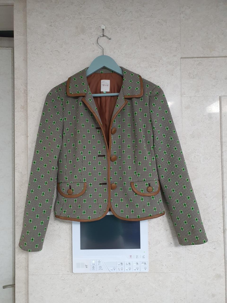 기비 소가죽 자켓 여성