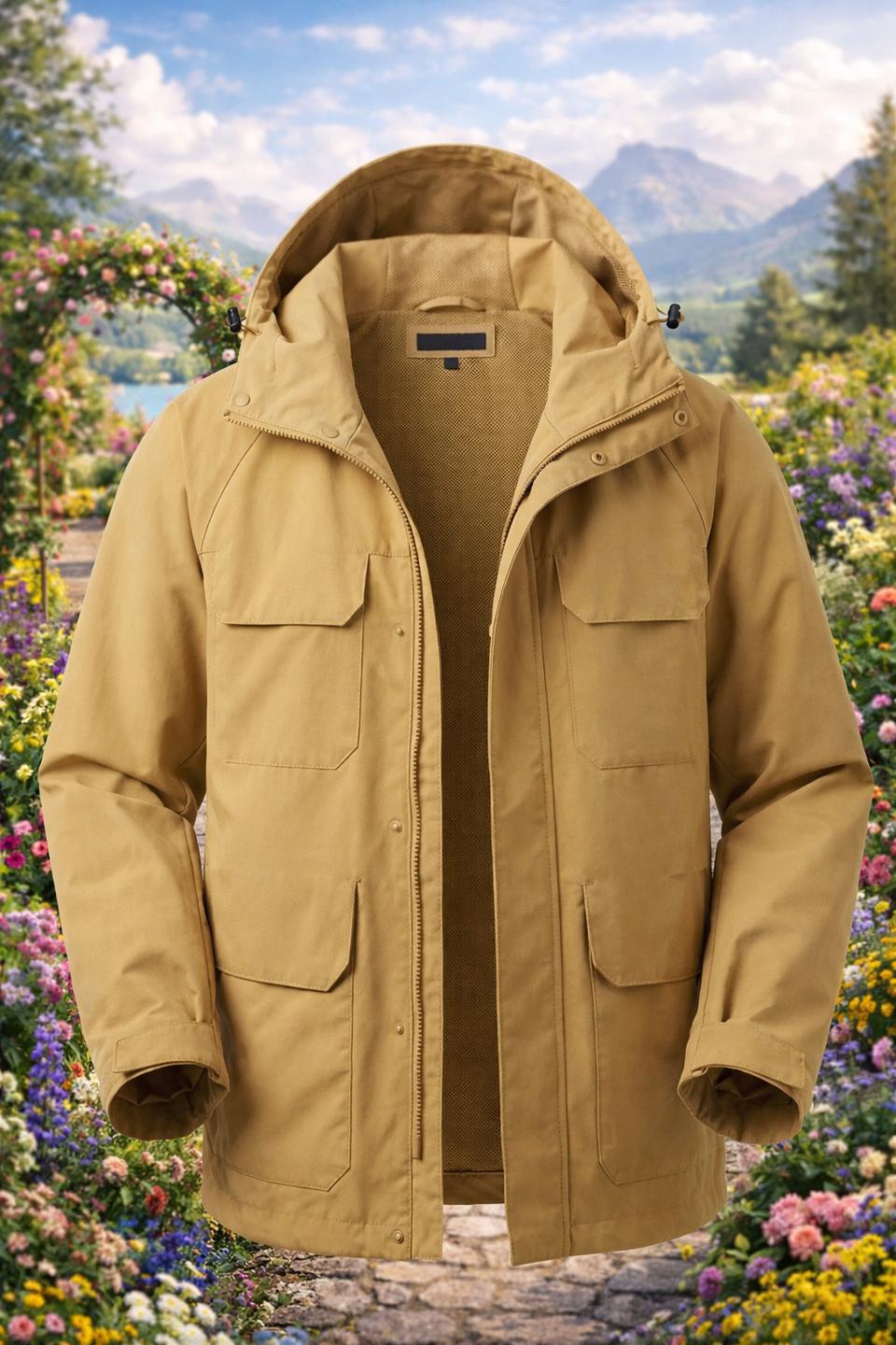 후드 야상 점퍼