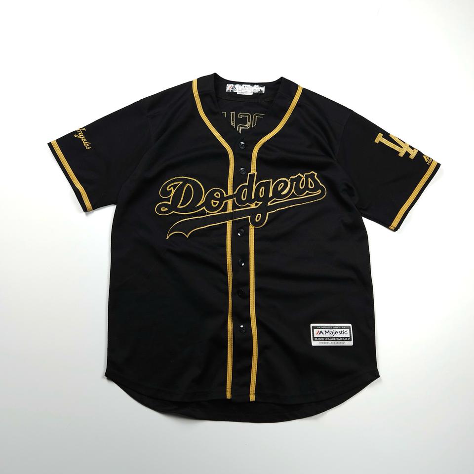마제스틱 MLB LA 다저스 커쇼 베이스볼 져지 (100)