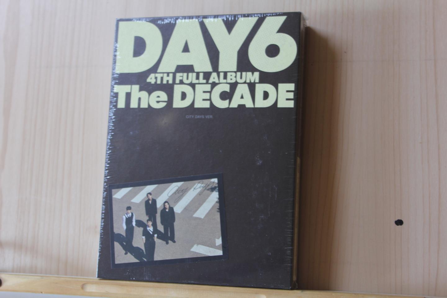 [미개봉앨범]DAY6(데이식스) - THE DECADE (블랙버젼)