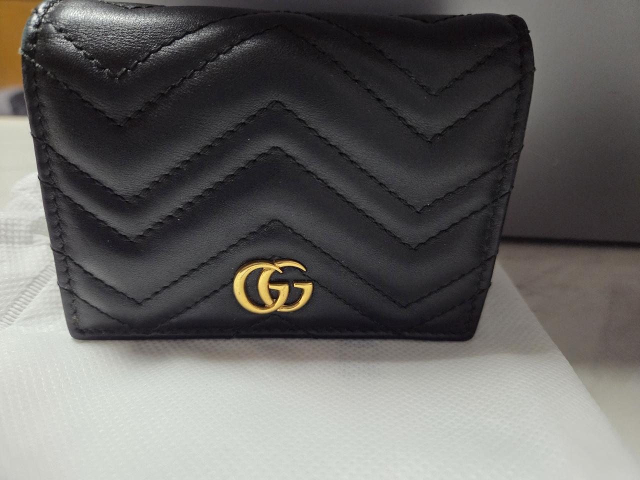 S급 구찌 마몬트 GG 반지갑 (정품)