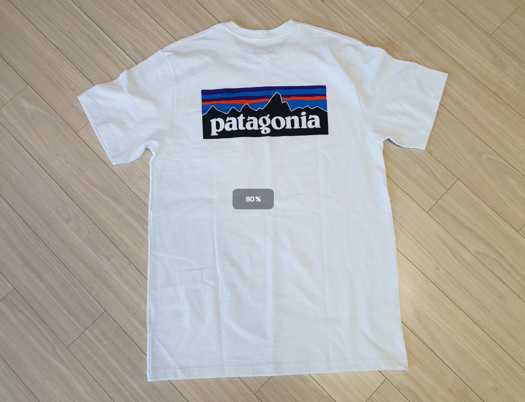 파타고니아 반팔 티셔츠 (p-6)  L 사이즈