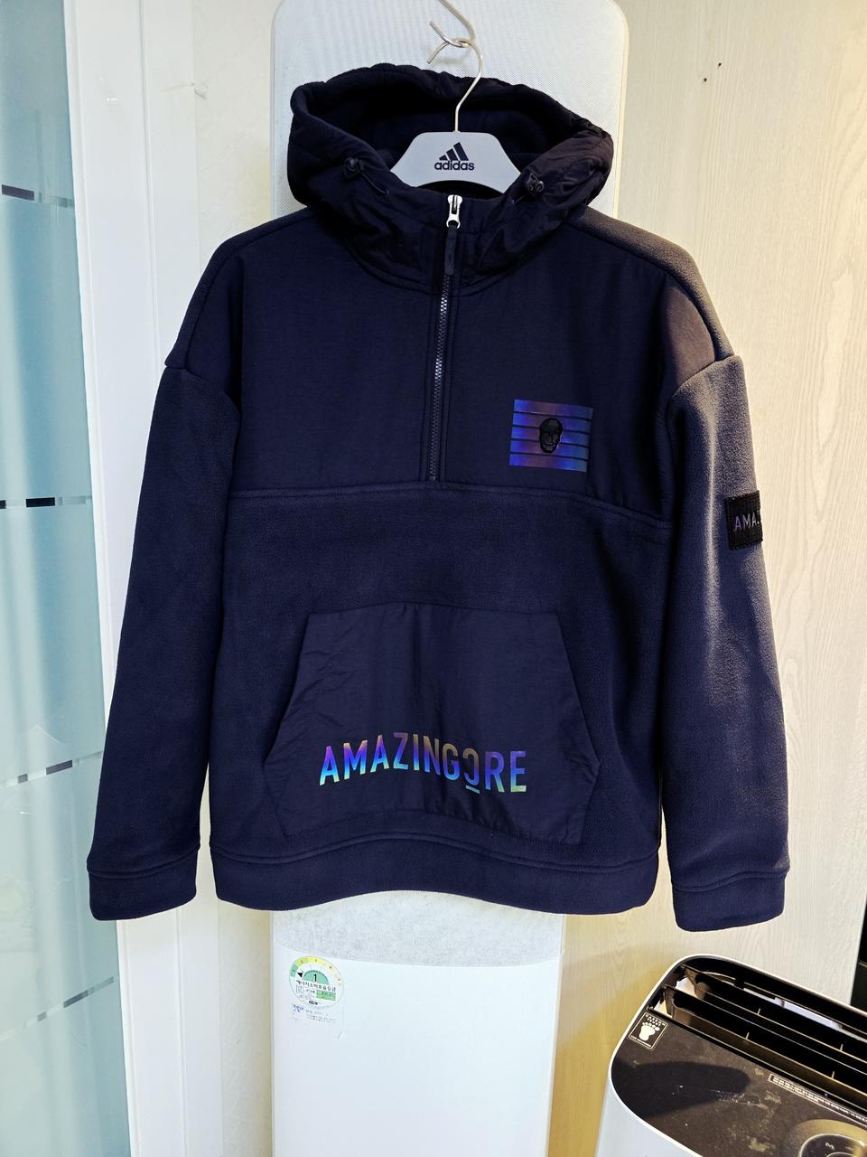 어메이징크리 아노락 집업 후드자켓 L