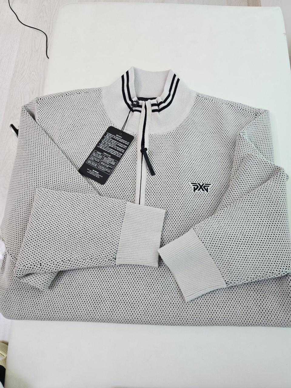 pxg 하프 집업 윈드프루프 스웨터100L