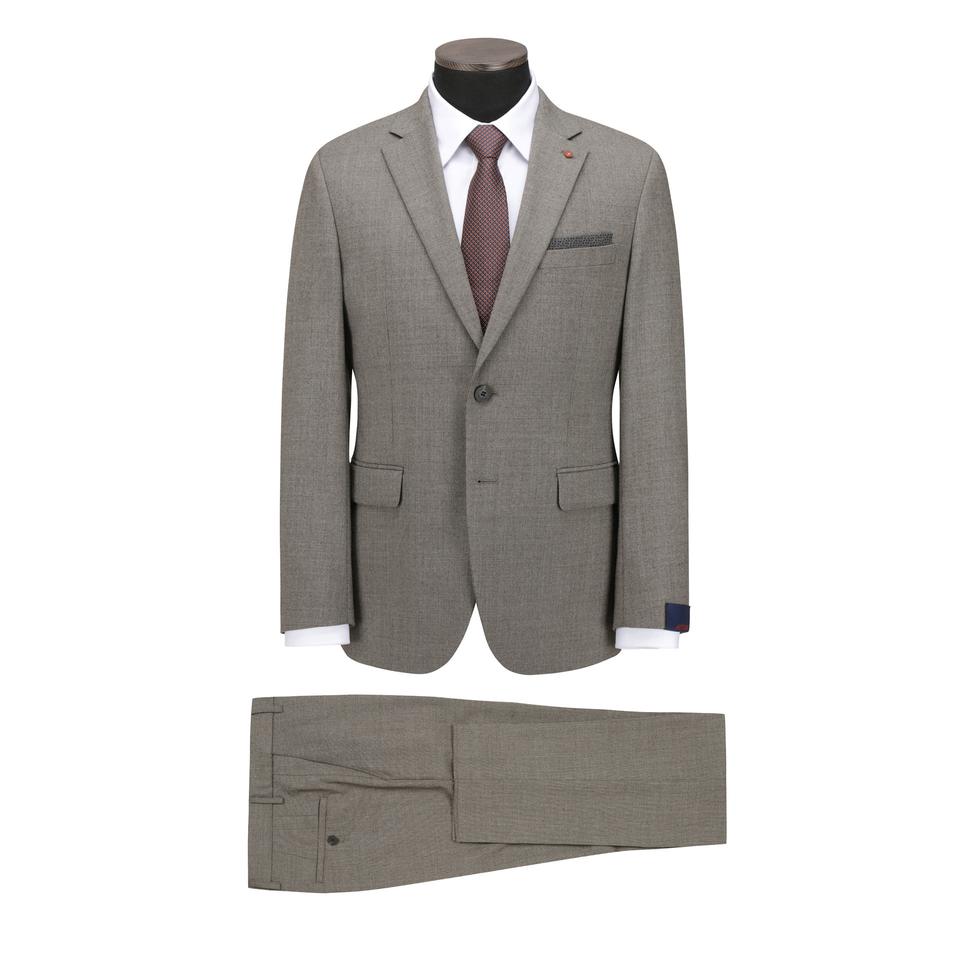 (새상품) 코오롱 브렌우드 정품 잔체크 액션수트 정장세트