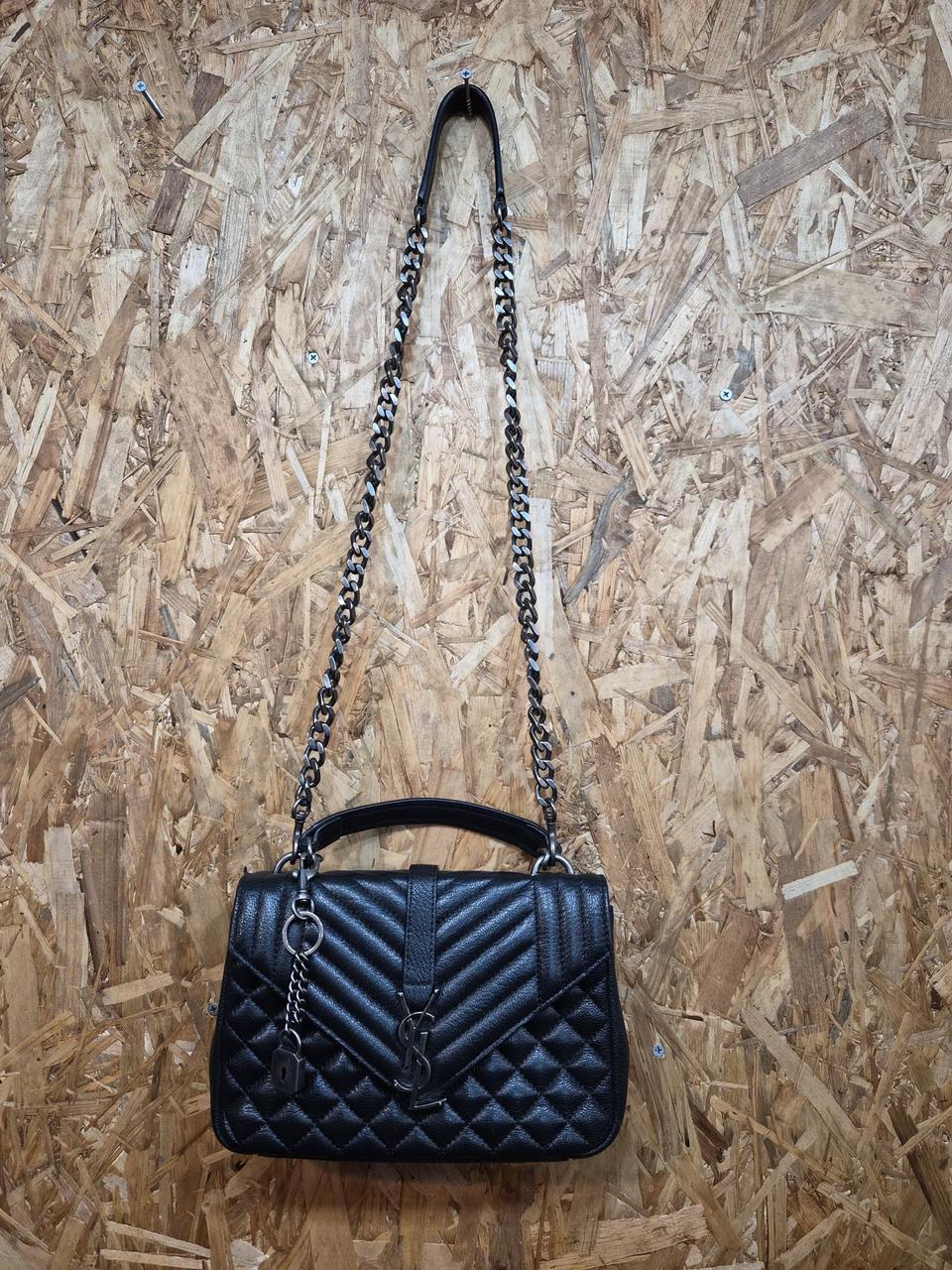 상품명생로랑 YSL 컬리지 스몰 체인백 블랙 SAINT LAURENT