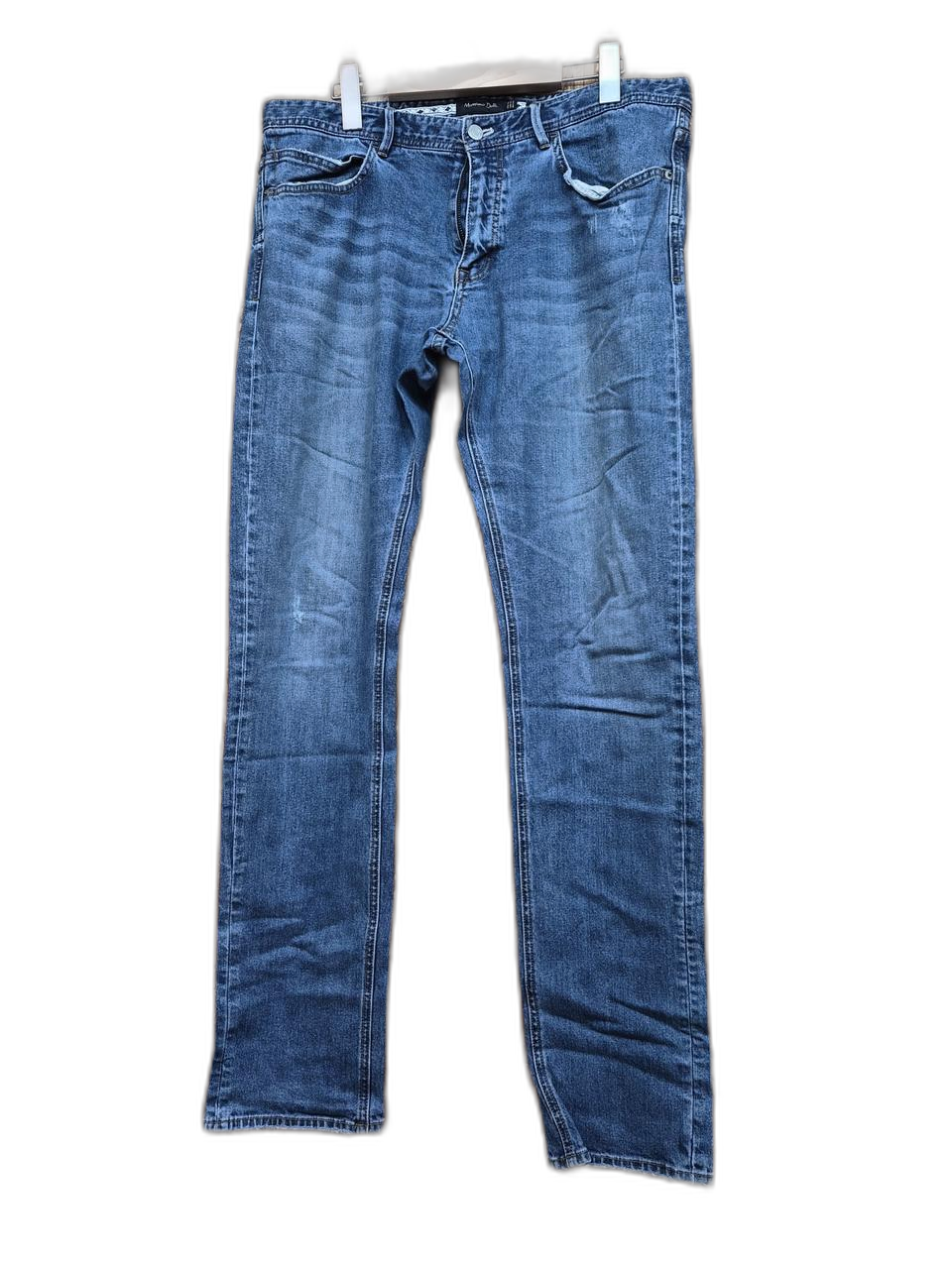 Massimo Dutti마시모두띠 슬림핏 워싱 데님 팬츠