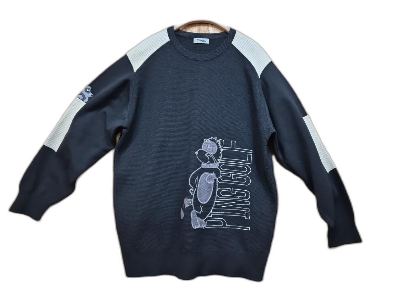 PING 남성 니트 105 / 빅로고 캐릭터 / 골프웨어