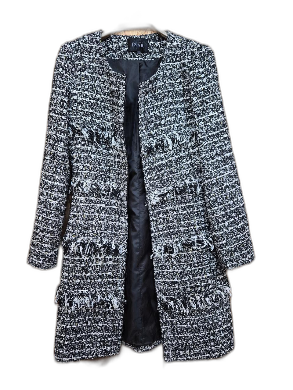 PRESTIGE IZAR 트위드 원피스 코트L