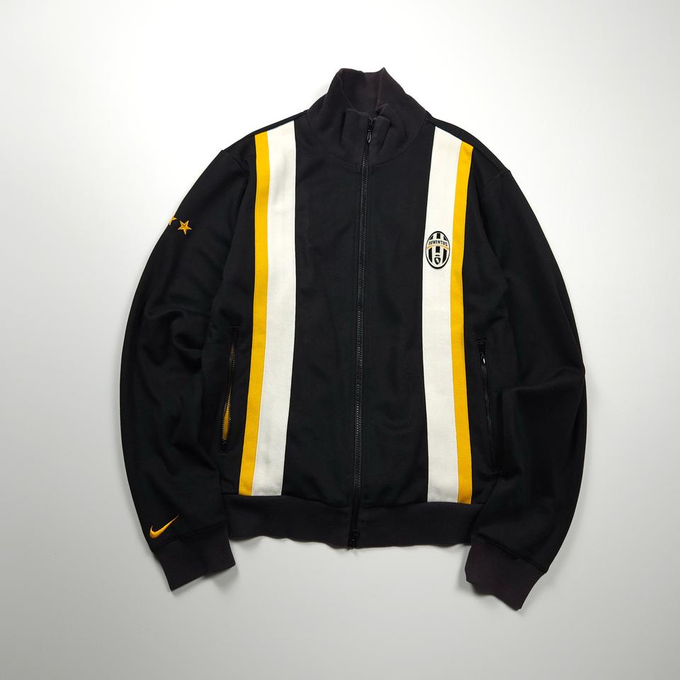 00s 나이키 유벤투스 FC 레트로 풋볼 트랙탑 져지 (M)