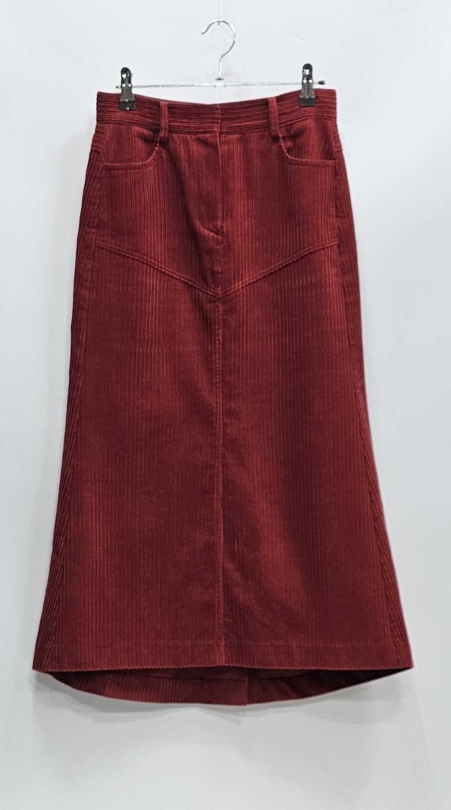 TOM GREYHOUND 한섬 톰그레이하운드 코듀로이 스커트