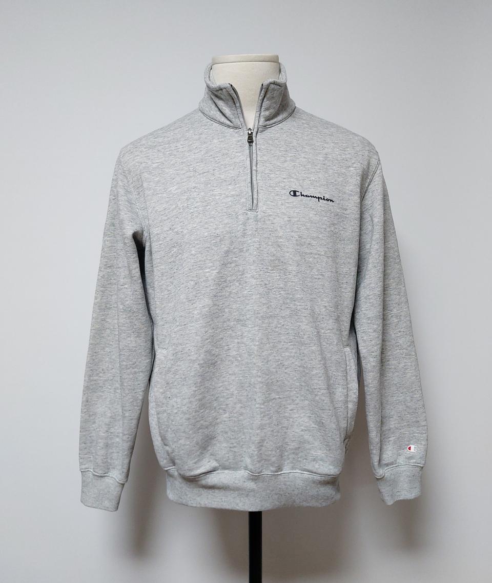 챔피온 스몰로고 하프 집업 맨투맨 (L)