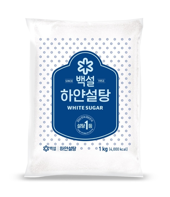 무배 백설 하얀 설탕 1kg 2개