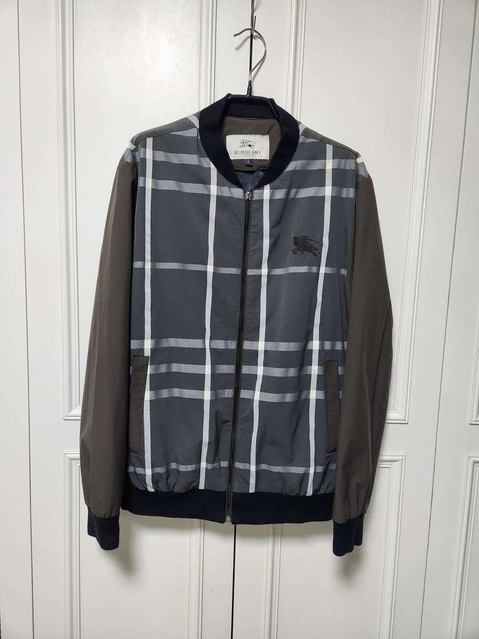 (100)버버리 남성 블루종 자켓